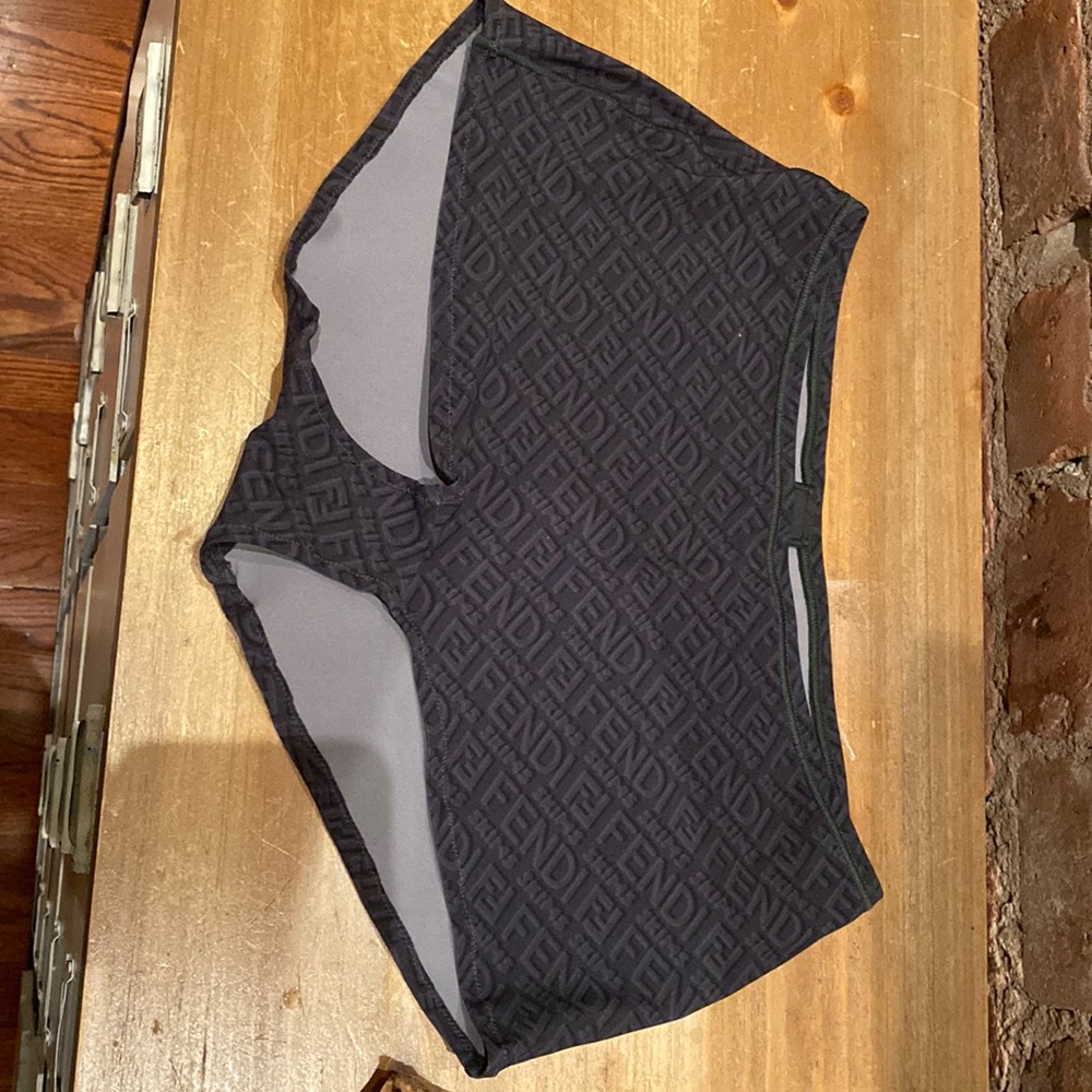 Authentic Skims fendi boy shorts black brown XS NEW AND NEVER WORN sold …
